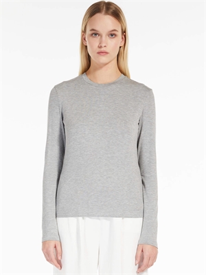 Max Mara Leisure Livigno T-shirt, Light Grey Melange 